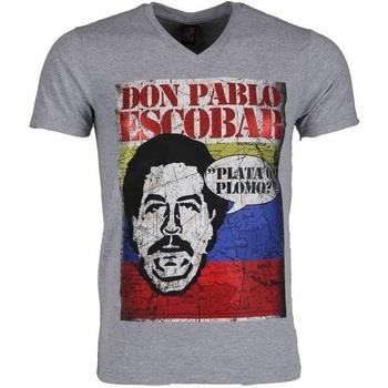 T-shirt Korte Mouw Local Fanatic Don Pablo Escobar