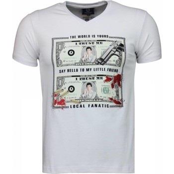 T-shirt Korte Mouw Local Fanatic Scarface Dollar