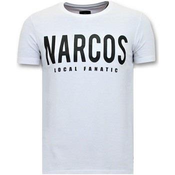 T-shirt Korte Mouw Local Fanatic Narcos Pablo Escobar