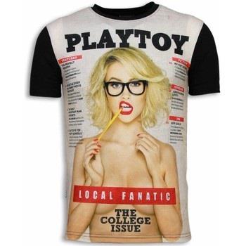 T-shirt Korte Mouw Local Fanatic Playtoy The College Issue Digital