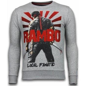 Sweater Local Fanatic Rambo Rhinestone Licht