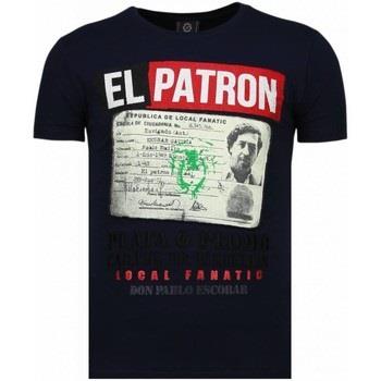T-shirt Korte Mouw Local Fanatic El Patron Narcos Billionaire