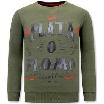 Sweater Local Fanatic Print PLATA O PLOMO