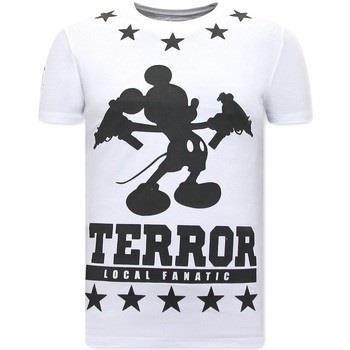 T-shirt Korte Mouw Local Fanatic Terror Mouse