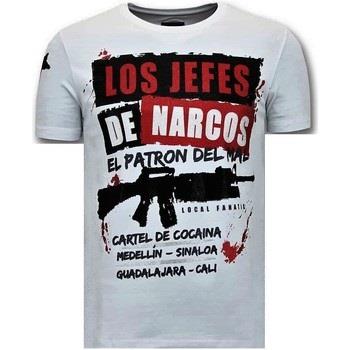 T-shirt Korte Mouw Lf Luxe Los Jefes De Narcos