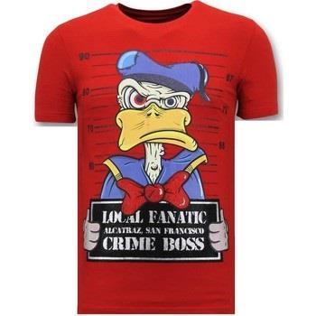 T-shirt Korte Mouw Lf Luxe Alcatraz Prisoner