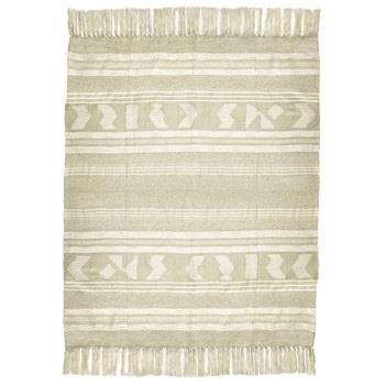 Plaids, deken Malagoon Craft offwhite throw (NEW)