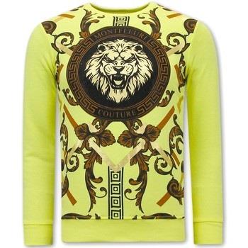 Sweater Tony Backer Print Gouden Leeuw