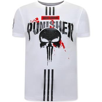 T-shirt Korte Mouw Local Fanatic Punisher