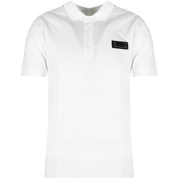 Polo Shirt Korte Mouw Les Hommes LKT500 731U | Slim Fit Pique Polo wit...
