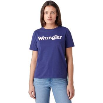 T-shirt Korte Mouw Wrangler T-shirt femme Regular