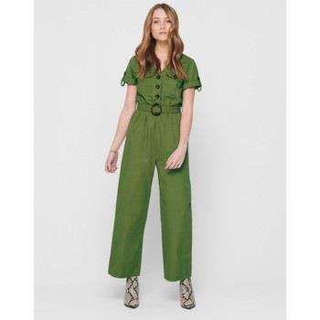 Jumpsui Only Helen Ancle Jumpsuit - Martini Olive