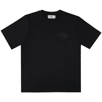 T-shirt Sanjo Flocked Logo T-Shirt - All Black