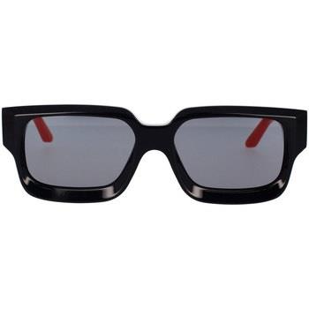 Zonnebril Leziff Occhiali da Sole Valencia M4554 C05 Nero Rosso