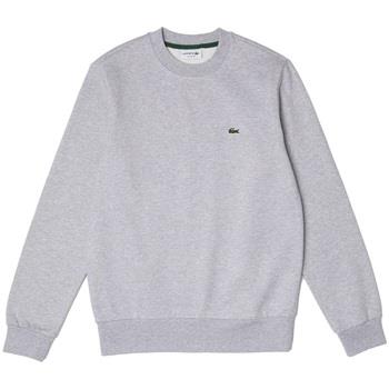 Sweater Lacoste Organic Brushed Cotton Sweatshirt - Gris