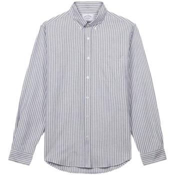 Overhemd Lange Mouw Portuguese Flannel Belavista Stripe Shirt - Black