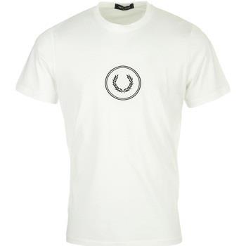 T-shirt Korte Mouw Fred Perry Circle Branding T-Shirt