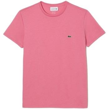 T-shirt Lacoste Pima Cotton T-Shirt - Rose