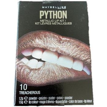 Oogschaduw paletten Maybelline New York Python metalen lippenstiftset ...