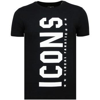 T-shirt Korte Mouw Local Fanatic ICONS Vertical Bedrukte N
