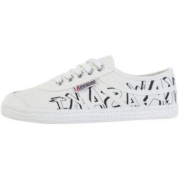 Sneakers Kawasaki Graffiti Canvas Shoe 1002 White