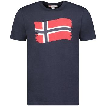 T-shirt Korte Mouw Geographical Norway SX1078HGN-NAVY