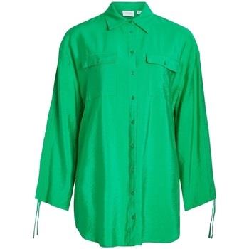 Blouse Vila Klaria Oversize Shirt L/S - Bright Green