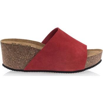 Sandalen Bio Divina sandalen / blootsvoets vrouw rood