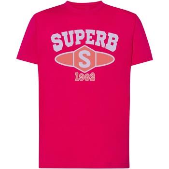 T-shirt Korte Mouw Superb 1982 SPRBCA-2201-PINK