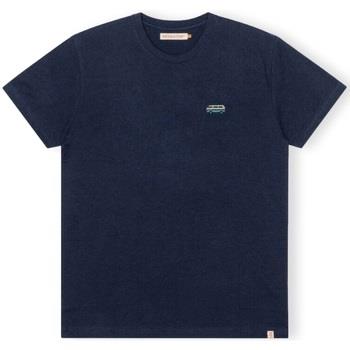 T-shirt Revolution T-Shirt Regular 1342 BUS - Navy/Melange