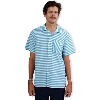 Overhemd Lange Mouw Brava Fabrics Stripes Shirt - Blue