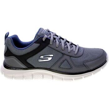 Lage Sneakers Skechers Sneakers Uomo Grigio/Blue Track Scloric 52631gy...