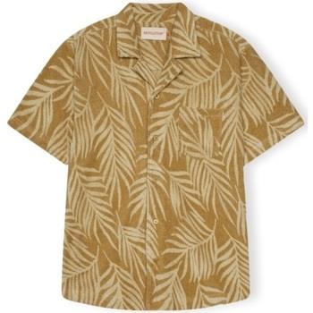 Overhemd Lange Mouw Rvlt Revolution Terry Cuban 3101 Shirt - Khaki