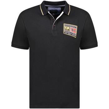 Polo Shirt Korte Mouw Geographical Norway SY1308HGN-Black