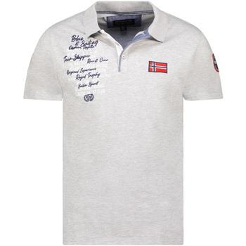 Polo Shirt Korte Mouw Geographical Norway SY1309HGN-BLENDED GREY