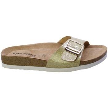 Sandalen Superga Sandalo Donna Oro Glitter S11t620