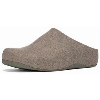 Teenslippers FitFlop Shuv TM Men (felt) stormy (brown)