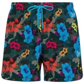 Korte Broek F * * K Shorts Uomo Fantasia Tropical Fk24-2050x23