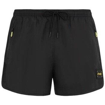 Korte Broek F * * K Shorts Uomo Nero Fk24-2003bk