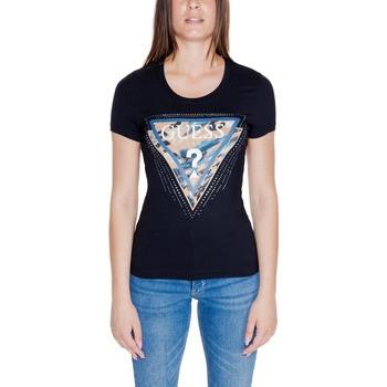 T-shirt Korte Mouw Guess SS CN LEO TRIANGLE W4YI15 J1314