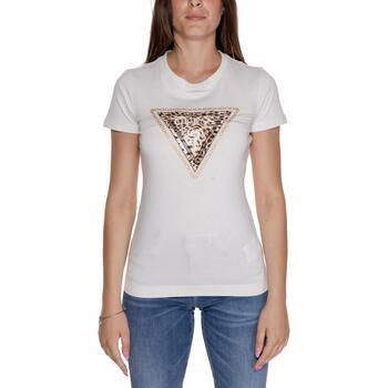 T-shirt Korte Mouw Guess SS CN TRIANGLE LEO W4YI40 J1314