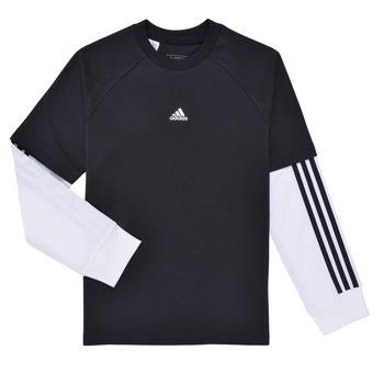 T-Shirt Lange Mouw adidas Street Jam 2-in-1 Long Sleeve Long-Sleeve To...