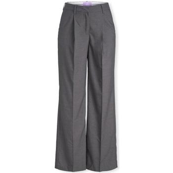 Broeken Jjxx Noos Ellis Wide Trousers - Dark Grey Melange