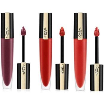 Lipstick L'oréal Set van 3 Matte Vloeibare Lippenstiften Signature - 1...