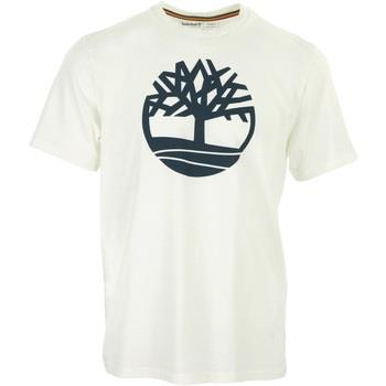 T-shirt Korte Mouw Timberland Kennebec River Tree Logo Tee