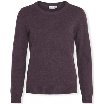 Trui Vila Noos Ril O-Neck L/S - Plum Perfect