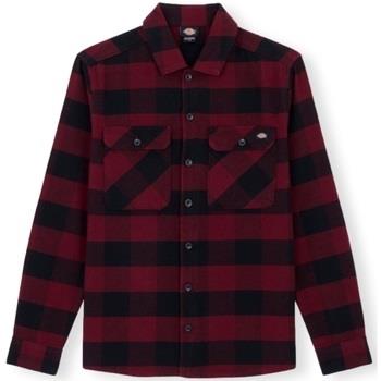 Overhemd Lange Mouw Dickies New Sacramento Shirt - Zinfandel