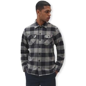 Overhemd Lange Mouw Dickies New Sacramento Shirt - Grey