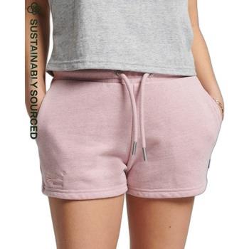 Korte Broek Superdry Short en jersey et coton bio femme Vintage Logo