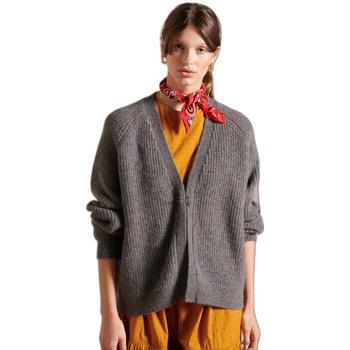 Vest Superdry Cardigan en alpaga mélangé femme